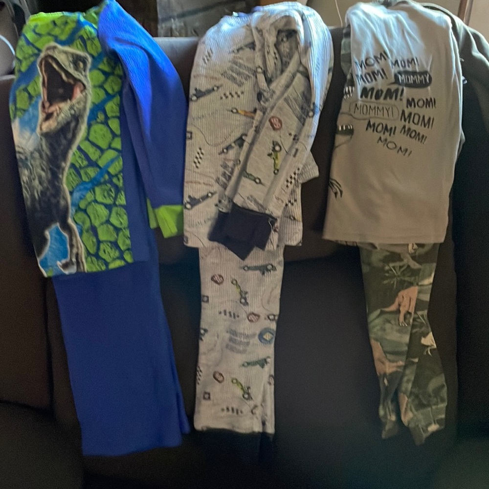3 sets of boys PJ’s